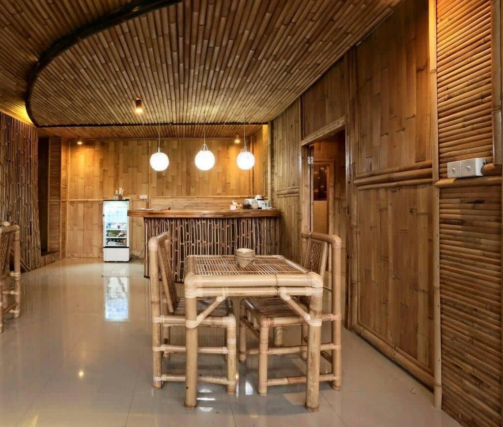 Luxury Bamboo Hostel Lodtunduh Buitenkant foto